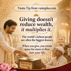 Stay blessed and protected, Vastu Guidelines 2 vastu consultant donation-vastu-tip